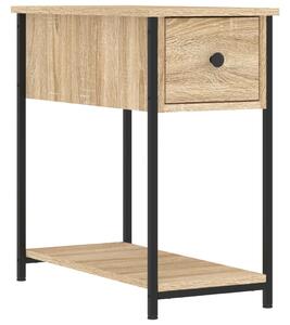 Nočný stolík dub sonoma 30x60x60 cm kompozitné drevo