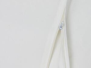 Dekoračná obliečka na vankúš LEAFY LACE 40x40 cm, biela