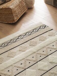 Vlnený koberec Amari Ivory