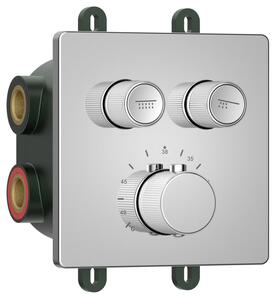 Sapho Sapho, SMARTSELECT podomietková sprchová batéria, box, 2 vývody, chróm, RP042