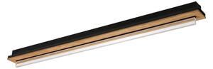 Brilagi - LED Stropné svietidlo WOODY FLAT LED/25W/230V dub/čierna