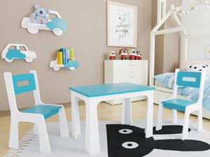 Vulpi Detská stolička so stolíkom Simply Farba: modrá