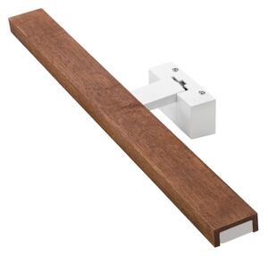 Brilagi -LED kúpeľňové zrkadlové svietidlo 3v1 WOODY MIRROR LED/12W/230V IP44 biela/dub čerešňa