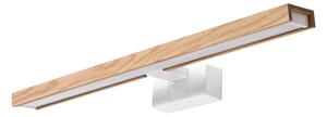 Brilagi - LED osvetlenie kúpeľňového zrkadla 3v1 WOODY MIRROR LED/12W/230V IP44 biela/dub