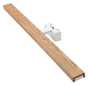 Brilagi - LED kúpeľňové osvetlenie zrkadla 3v1 WOODY MIRROR LED/15W/230V IP44 biela/dub