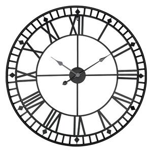 Dizajnové nástenné hodiny OLD 2 Black 80cm