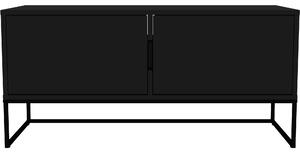LIPP TV skrinka - š.118cm , Čierna shadow