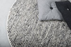 Dublin grey okrúhly koberec