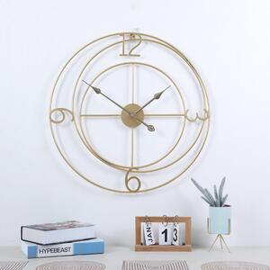 Dizajnové nástenné hodiny Cirle Gold 60cm