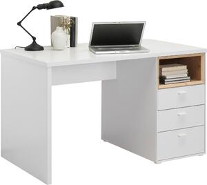 PÍSACÍ STÔL, biela, farba duba, 120/70/74 cm Hom`in - Detské izby