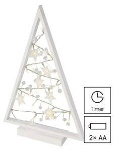 LED Vianočná dekorácia 15xLED/2xAA stromček