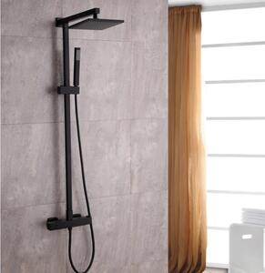 CERANO - Nástenný sprchový set Maxor - čierna matná