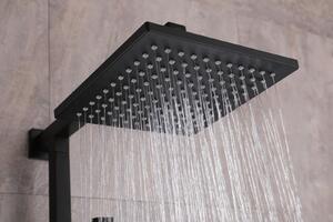 CERANO - Nástenný sprchový set Maxor - čierna matná