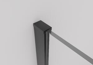 CERANO - Profil pre sprchové dvere a zásteny - čierna - 200 cm