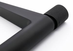 CERANO - Umývadlová stojanková batéria Erma - vysoká - čierna matná