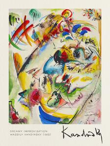 Obrazová reprodukcia Dreamy Improvisation - Wassily Kandinsky, (30 x 40 cm)