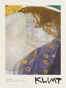 Umelecká tlač Danae - Gustav Klimt, (30 x 40 cm)