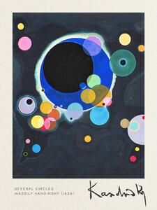 Obrazová reprodukcia Several Circles - Wassily Kandinsky, (30 x 40 cm)