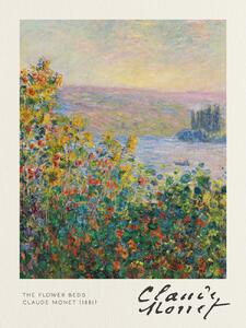 Umelecká tlač The Flower Beds - Claude Monet, (30 x 40 cm)