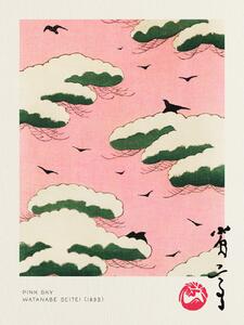 Obrazová reprodukcia Pink Sky - Watanabe Seitei, (30 x 40 cm)