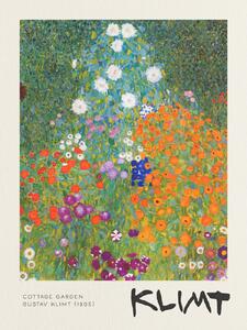 Umelecká tlač Cottage Garden - Gustav Klimt, (30 x 40 cm)