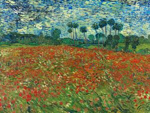 Obrazová reprodukcia Poppy Fields - Vincent van Gogh, (40 x 30 cm)