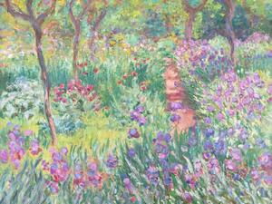 Umelecká tlač The Garden in Giverny - Claude Monet, (40 x 30 cm)