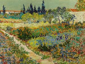 Obrazová reprodukcia Garden at Arles - Vincent van Gogh, (40 x 30 cm)