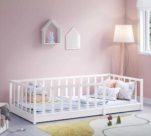 Cilek Detská posteľ nízka 90x190 cm Montes White