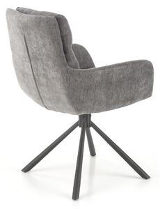 Jedálenská stolička SCK-495 sivá/čierna