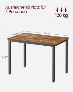 Jedálenský stôl KDT081B01