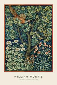 Umelecká tlač The Cock Pheasant (Special Edition Classic Vintage Pattern) - William Morris, (26.7 x 40 cm)
