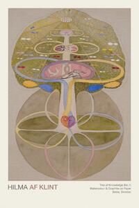 Obrazová reprodukcia Tree of Knowledge Series (No.1 out of 8) - Hilma af Klint, (26.7 x 40 cm)