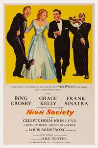 Umelecká tlač High Society with Bing Crosby, Grace Kelly & Frank Sinatra, (26.7 x 40 cm)