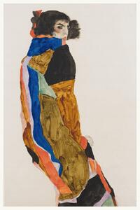 Umelecká tlač Moa (Female Portrait) - Egon Schiele, (26.7 x 40 cm)