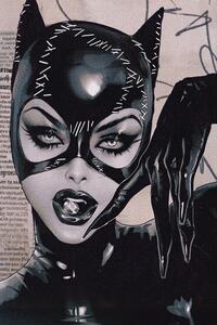 Umelecká tlač Catwoman - Black Suit, (26.7 x 40 cm)