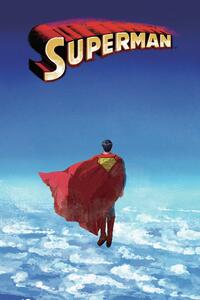 Umelecká tlač Superman - In The Skies