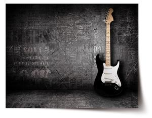 Sablio Plagát Gitara - 60x40 cm