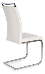 Jedálenská stolička SCK-250 biela/chróm