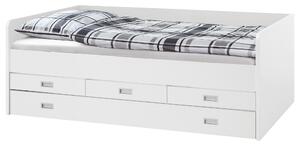 VÝSUVNÁ POSTEĽ, 120/200 cm, biela MID.YOU - Online Only detský nábytok, Online Only