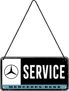 Nostalgic Art Plechová Ceduľa Mercedes Benz Service