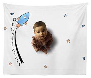 Sablio Míľniková deka Raketa: 100x100 cm