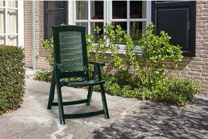Zelená plastová záhradná stolička Aruba – Keter