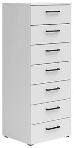 KOMODA, biela, 45/115/40 cm Carryhome - Komody