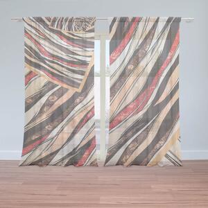 Sablio Záclony Pruhovaný motív: 2ks 150x250cm