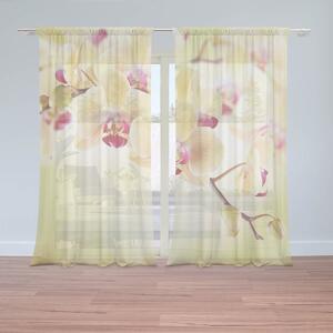 Sablio Záclony Orchidea 2: 2ks 150x250cm