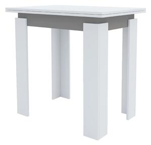 LILY rozkladací jedálenský stôl, biela-antracit