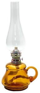 Floriánova huť Petrolejová lampa TEREZA 34 cm amber FL0017 + záruka 3 roky zadarmo