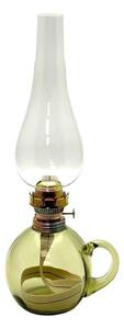 Floriánova huť Petrolejová lampa SOFIE 38 cm lesná zelená FL0016 + záruka 3 roky zadarmo