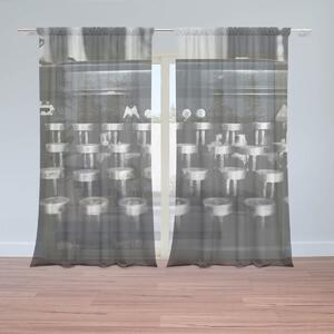 Sablio Záclony Písací stroj: 2ks 150x250cm